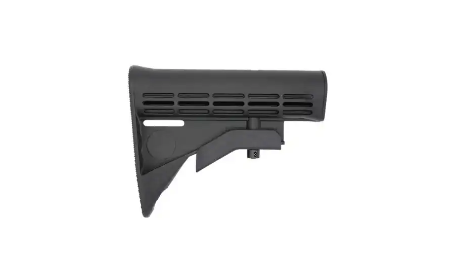実物 M4 Buttstock Assembly ブラック M4 Adjustable Butt Stock - Black Rain Ordnance, Inc.