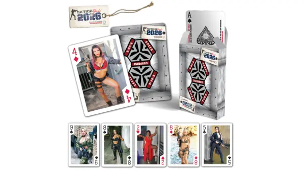 2026 Tactical Girls Playing Cards